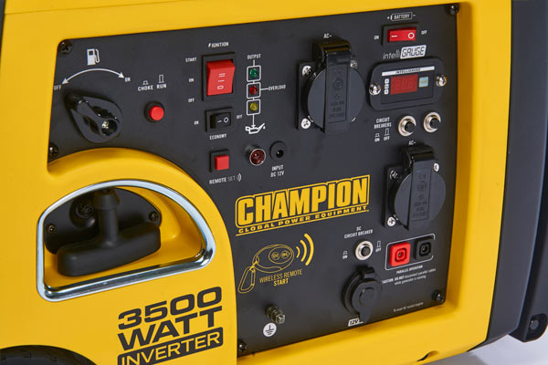 Champion 3400 Watt Inverter Benzine Generator Met Draadloze 