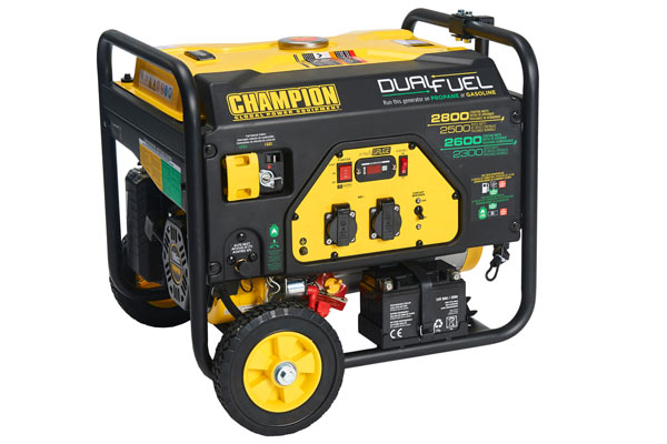 Champion 2800 Watt Dual Fuel Generator Met Electrische Start