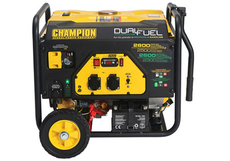 Champion 2800 Watt Dual Fuel Generator Met Electrische Start