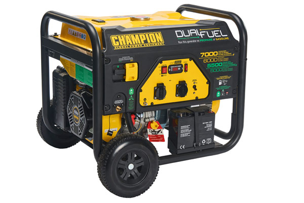 Champion 7000 Watt Dual Fuel Generator Met Electrische Start