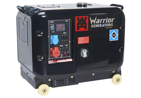 Warrior 5.625 Kva  Diesel Generator 3 Fase 